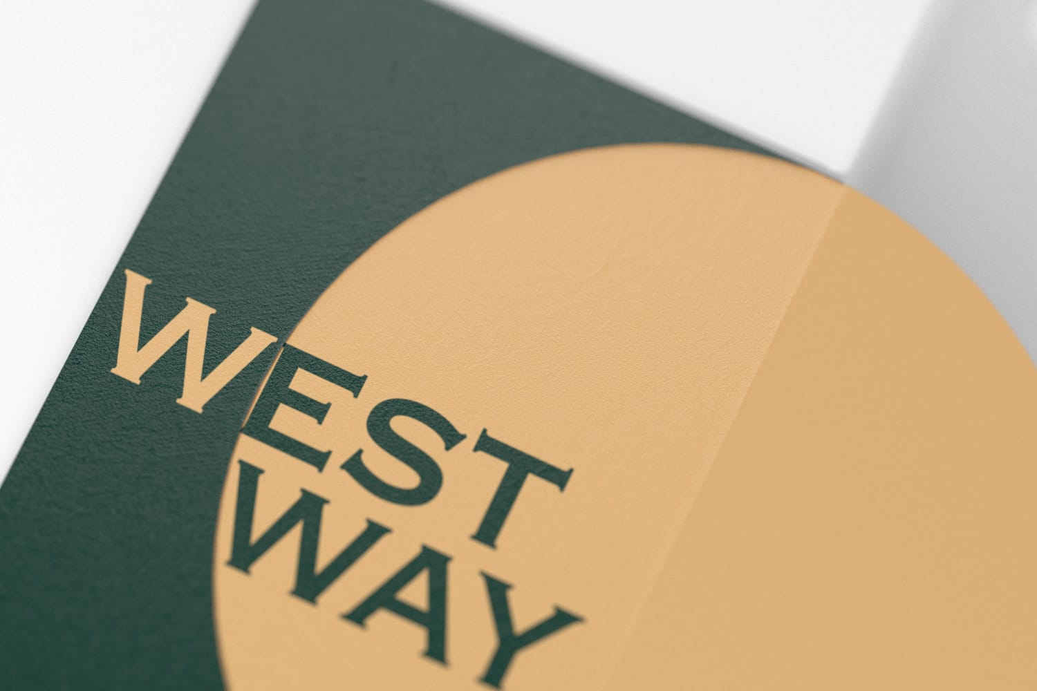 westway menu cover detail