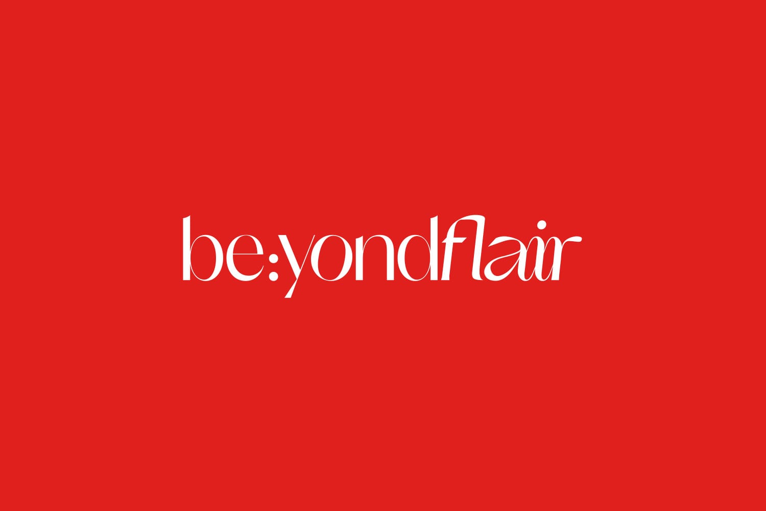 Beyondflair logo red