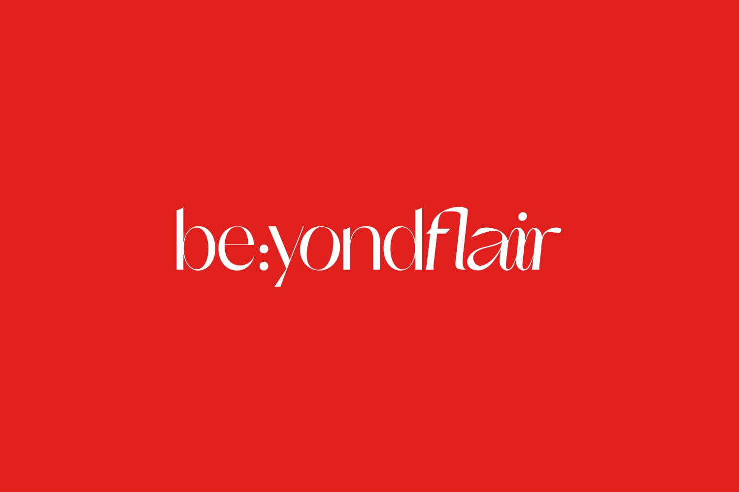 Beyondflair logo red