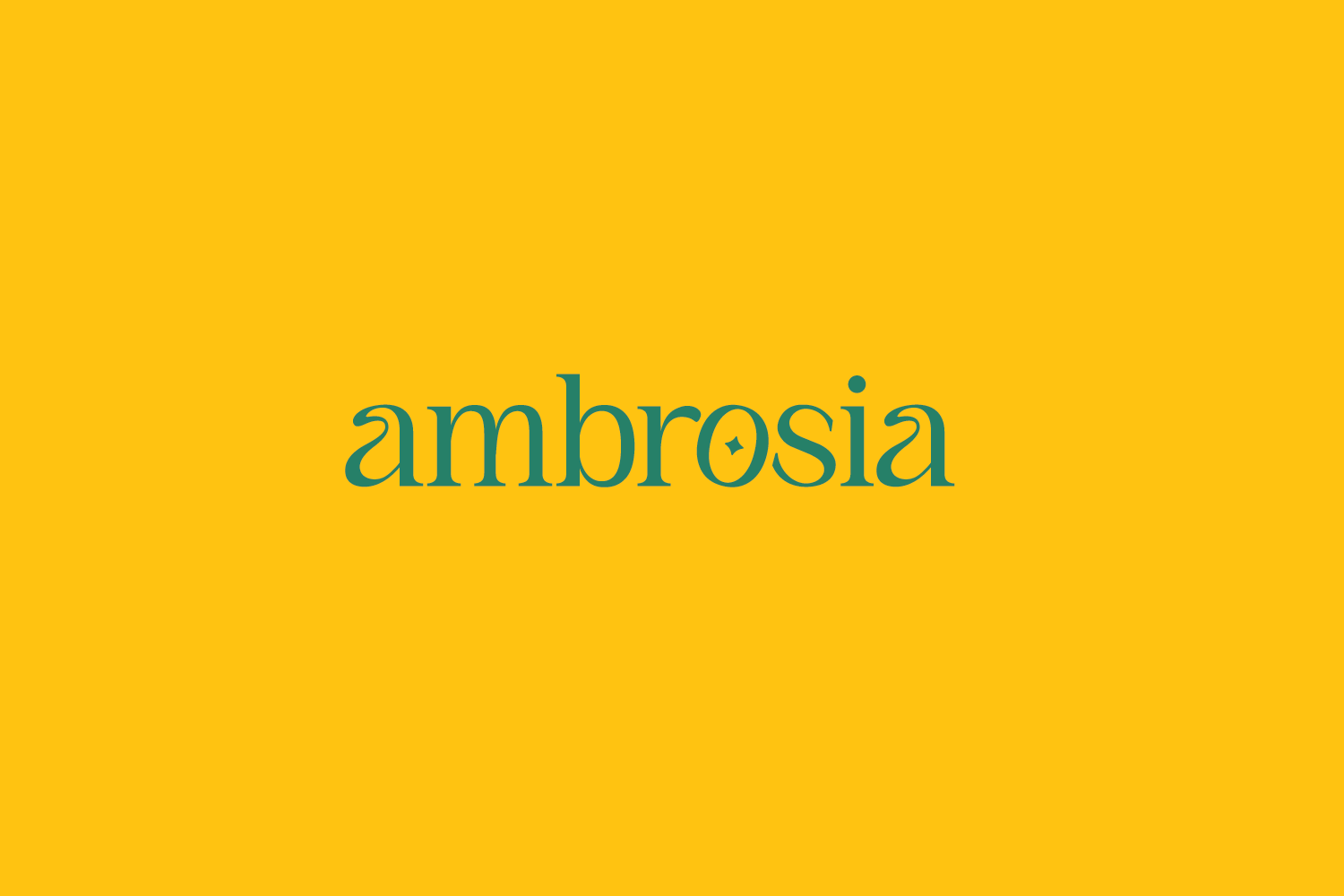 ambrosia yellow logo