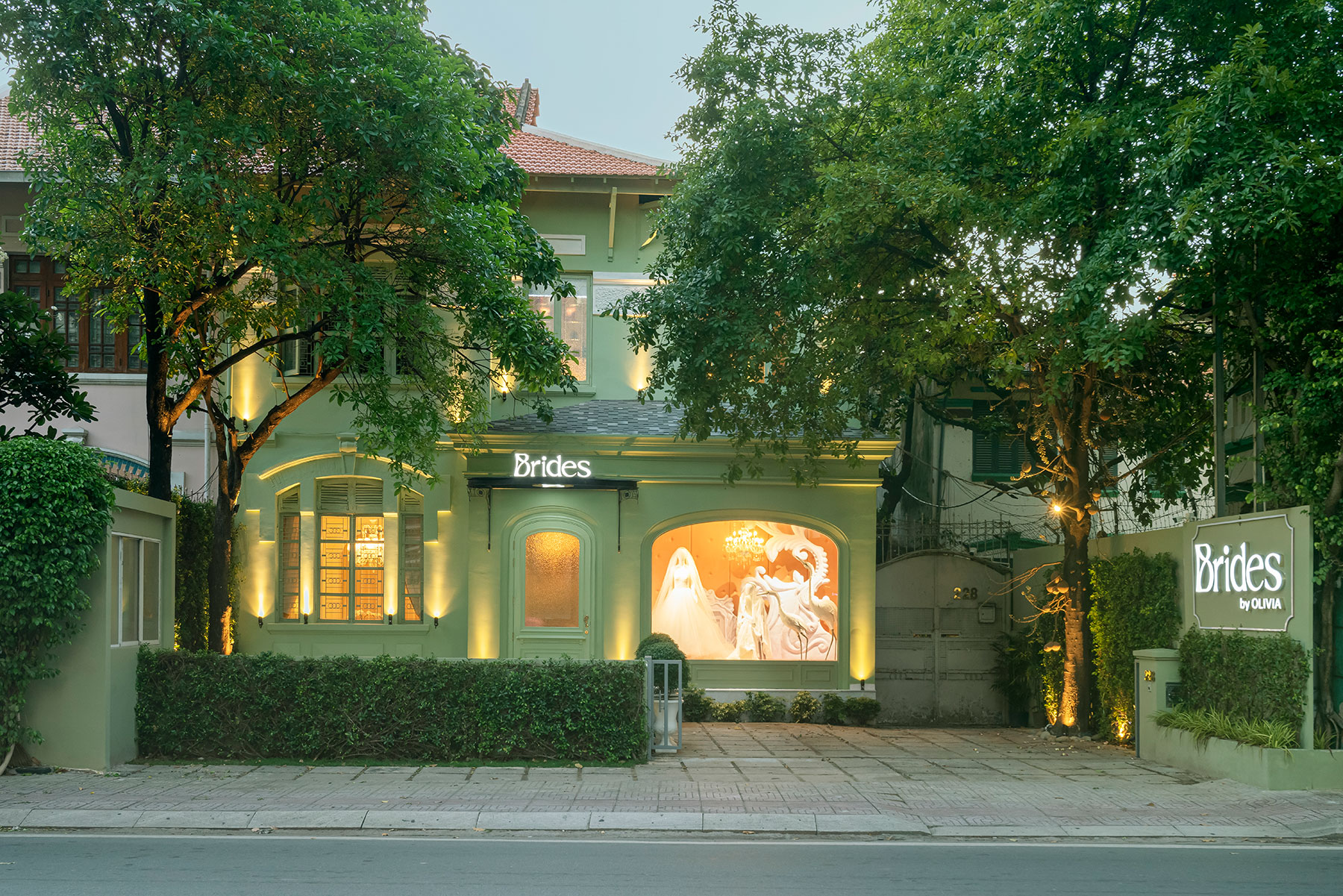 Brides store front view