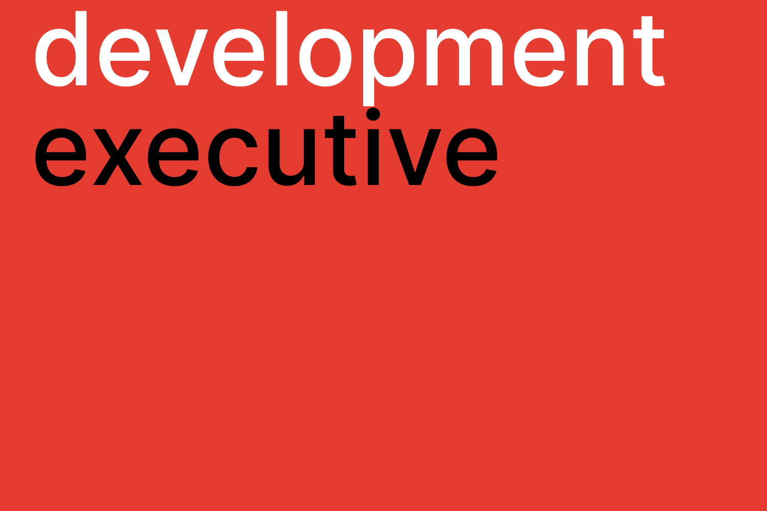 business development executive