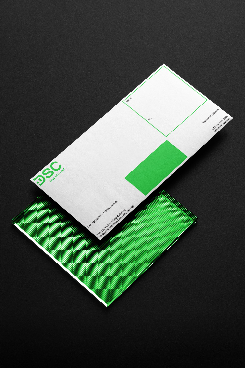 DSC Envelope mockup