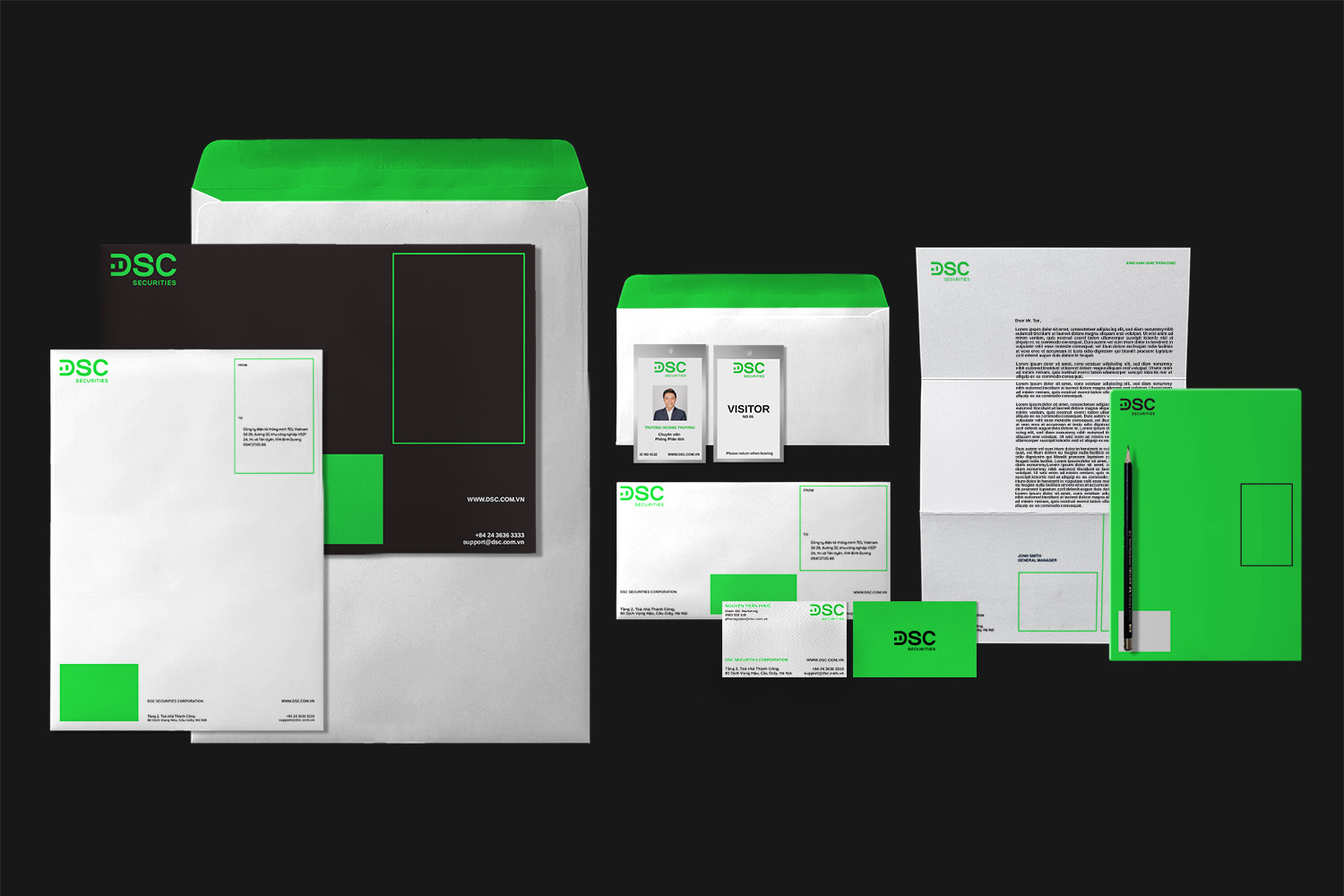 DSC Stationery