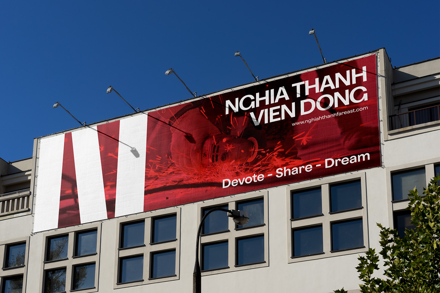 Nghia Thanh Billboard Mockup