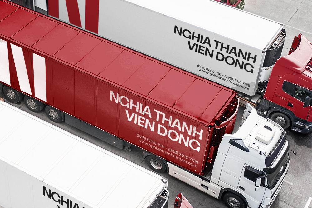 Nghia Thanh Truck Mockup