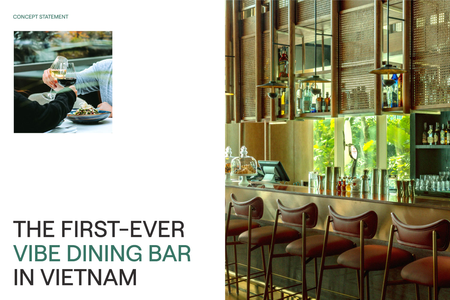 The first-ever vibe dining bar in Vietnam