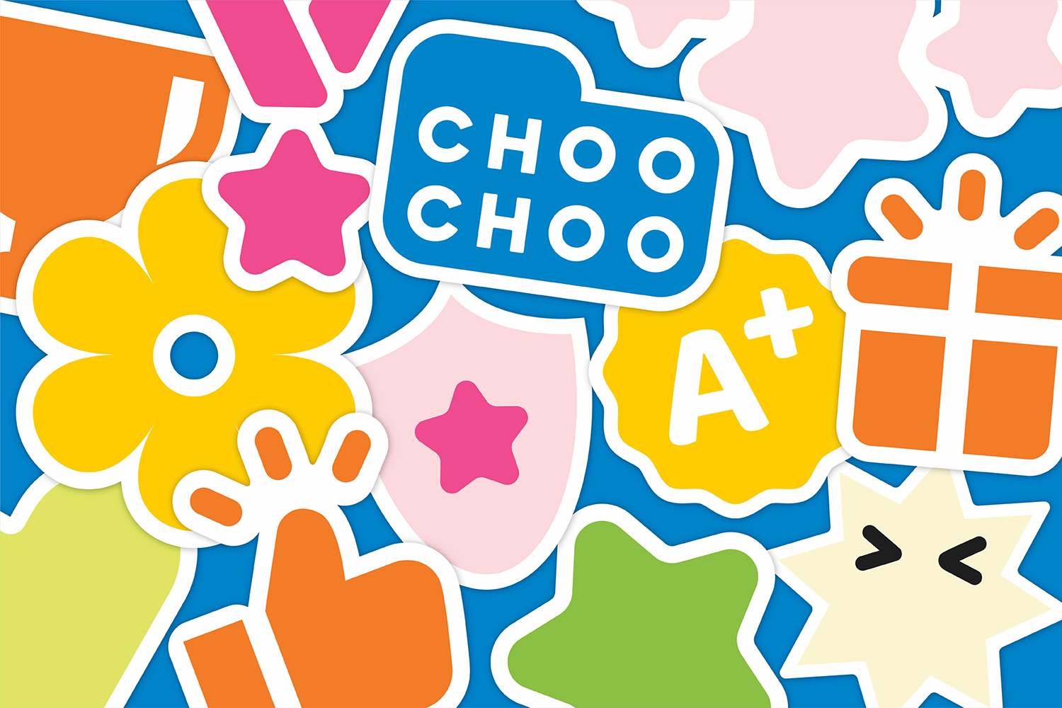 ChooChoo sticker 2d