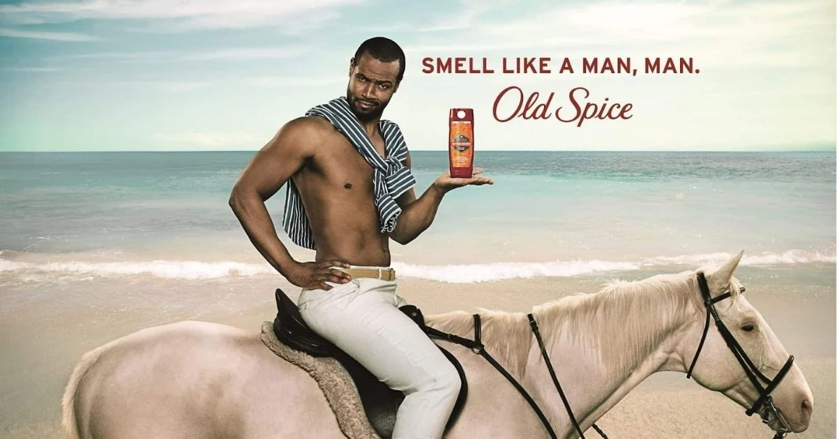 Smell like a man, man campaign by Old Spice