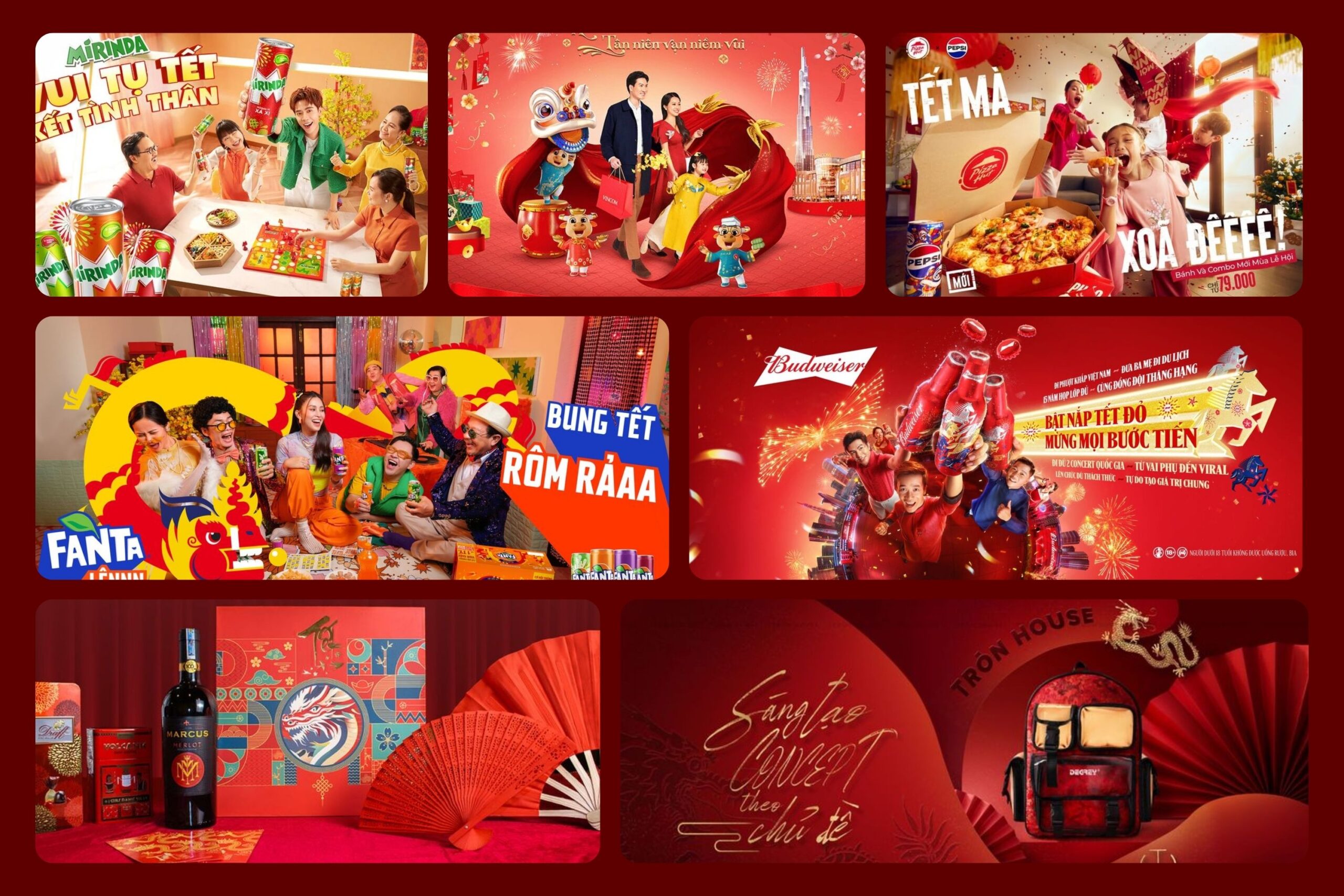 C&aacute;c thương hiệu ng&agrave;y Tết