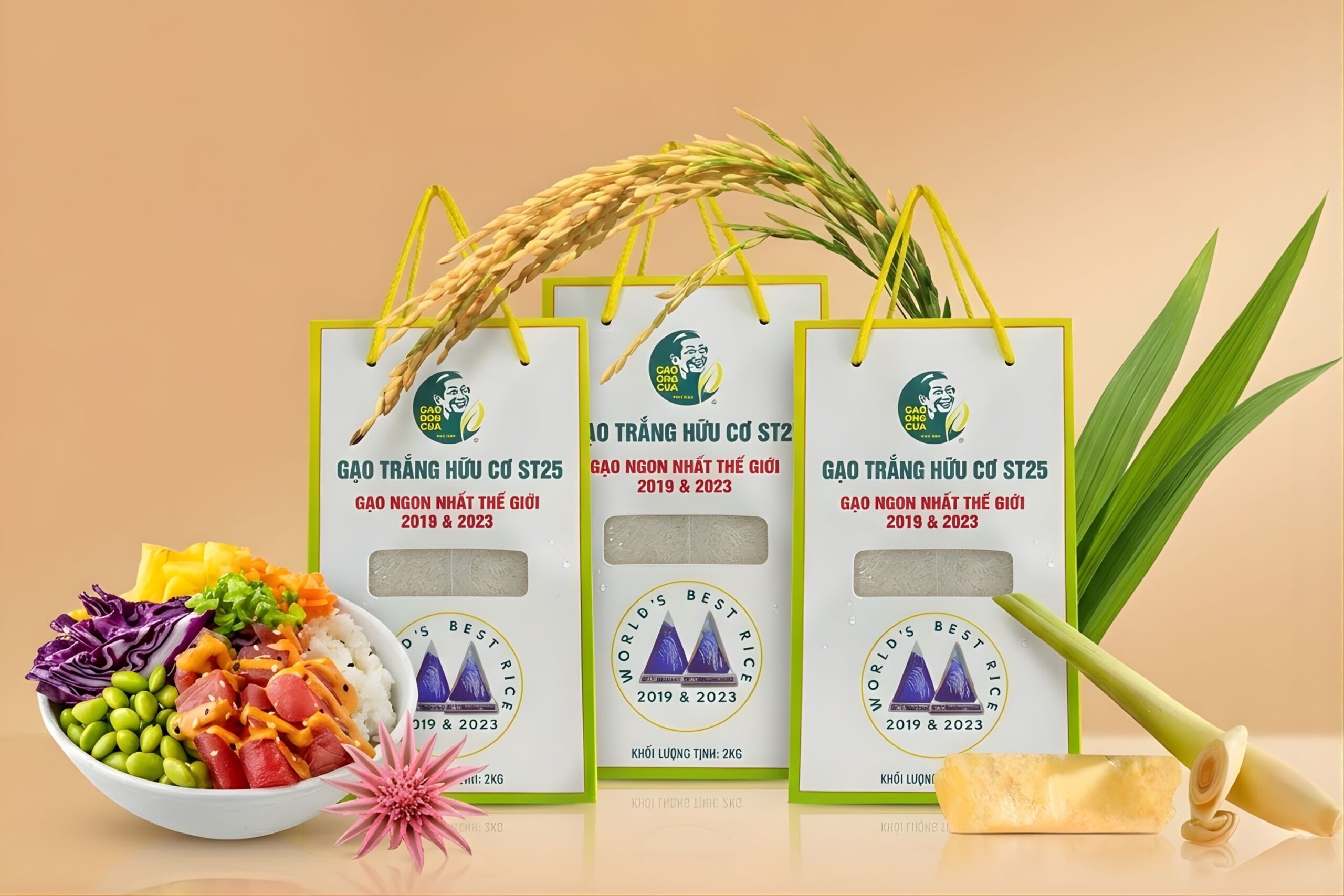 Illustration The ST25 rice